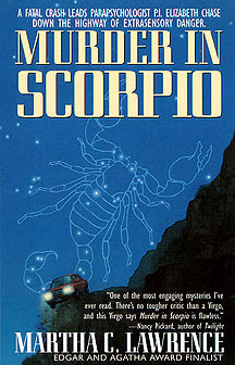 The paperback version of 'Murder In Scorpio'